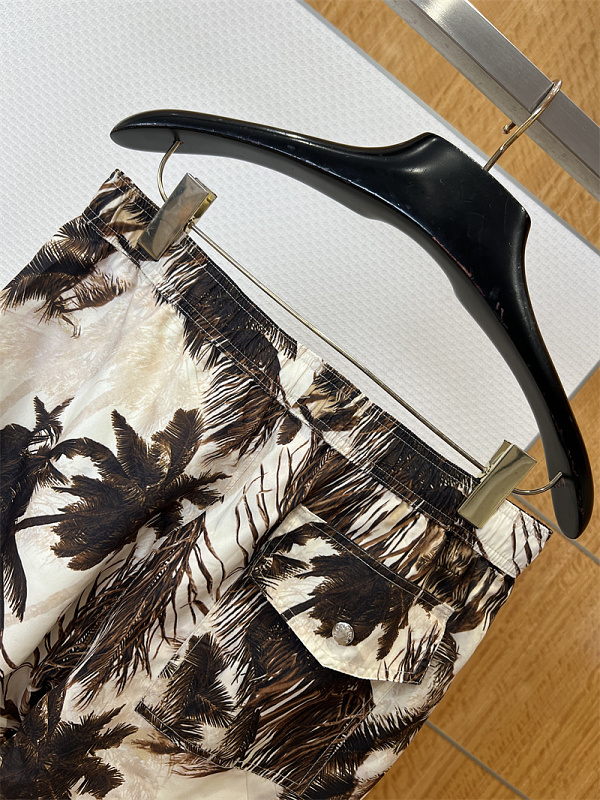 Palm Print Beach Shorts · 5
