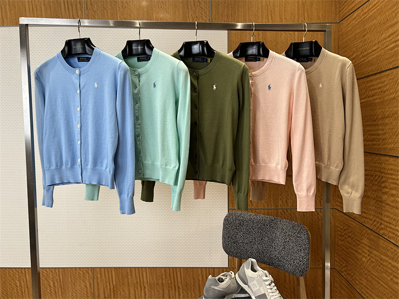 Embroidered Crew Neck Cardigan · 3