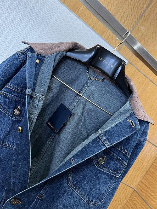 Collar Denim Jacket · 6