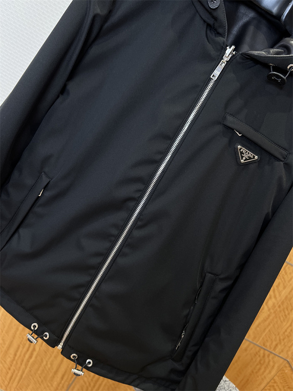 Double-Sided Hooded Leather Jacket · 4