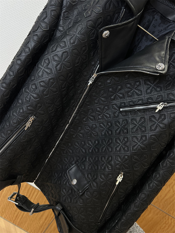 Motorcycle Luxury Leather Jacket 7