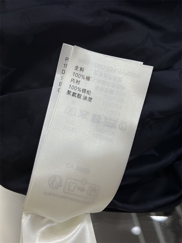 Embroidered Monogram Reversible Stand Collar Jacket · 3