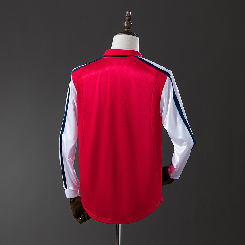 wanban-Arsenal 01/02 Home Long Sleeve Retro Jersey