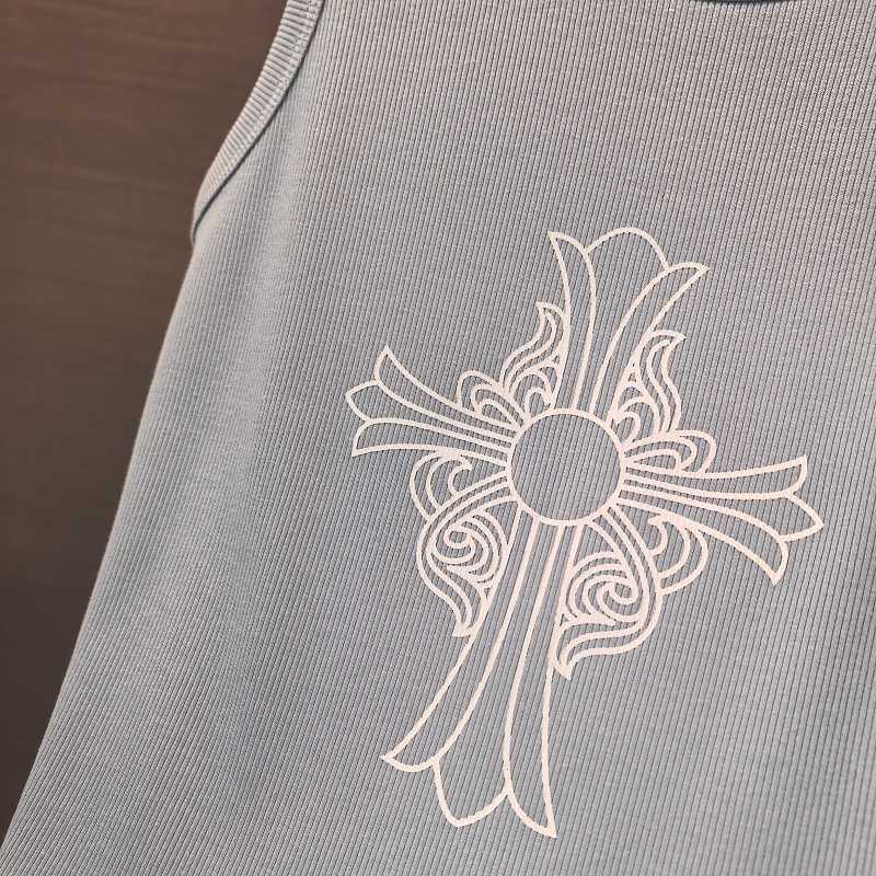 Chrome Hearts Spring Tank Top · Sky Blue