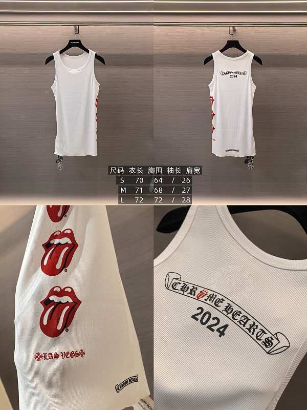 Chrome Hearts Tongue Rock Tank Top