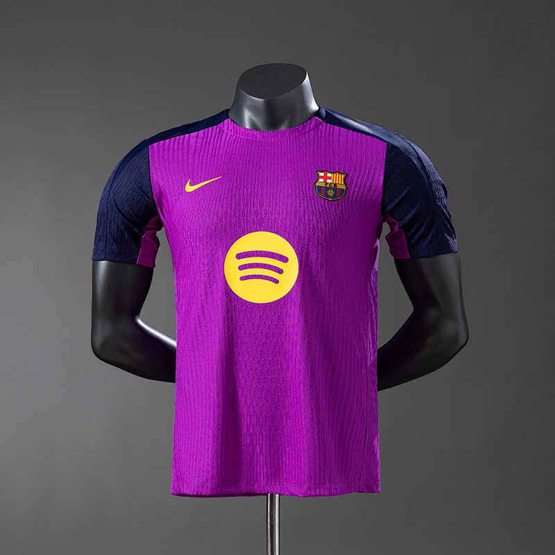 wanban-Barcelona 25/26 Pre-match Training Player Version-Purple Jersey · 2