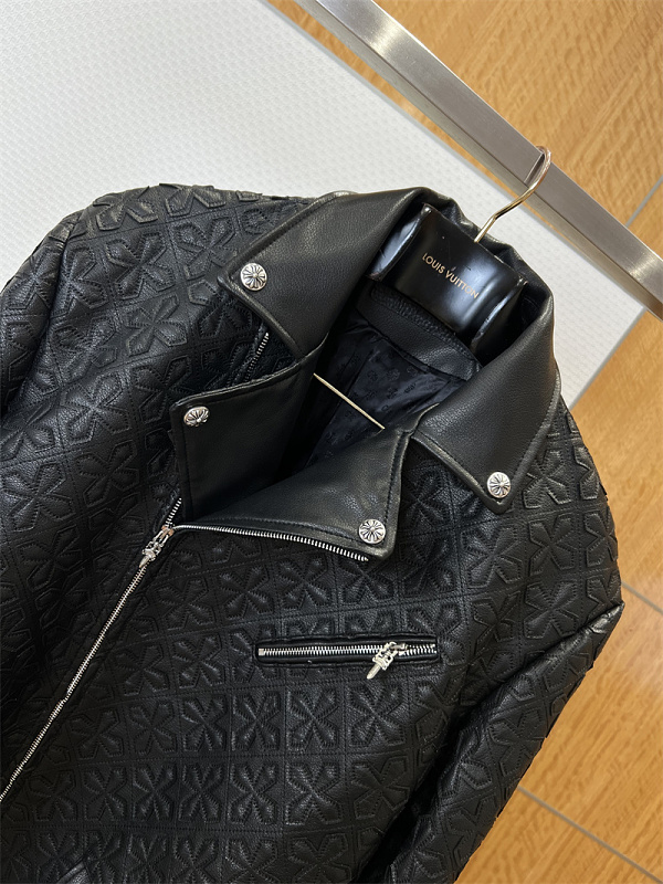 Motorcycle Luxury Leather Jacket 8