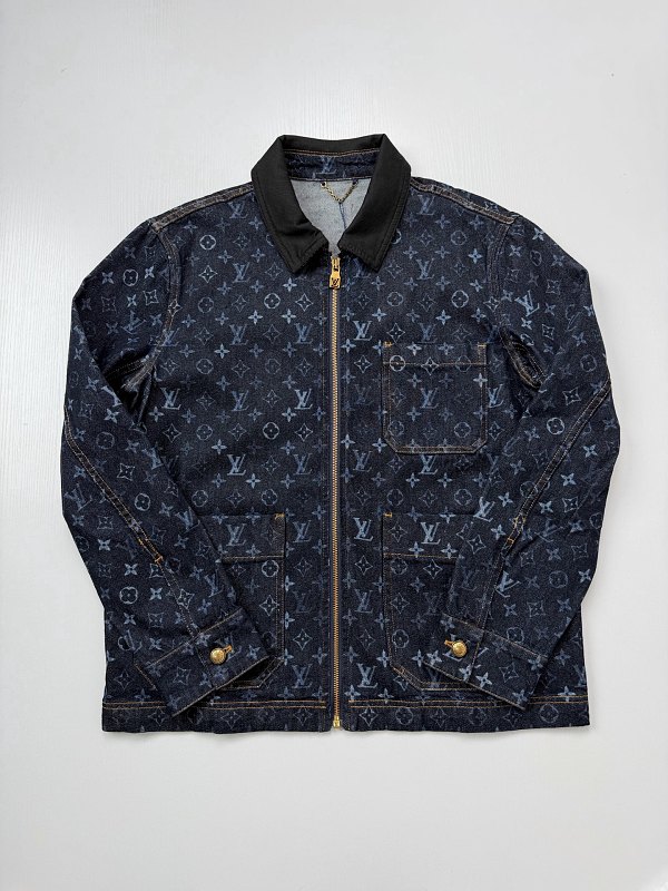 Monogram Denim Jacket 9