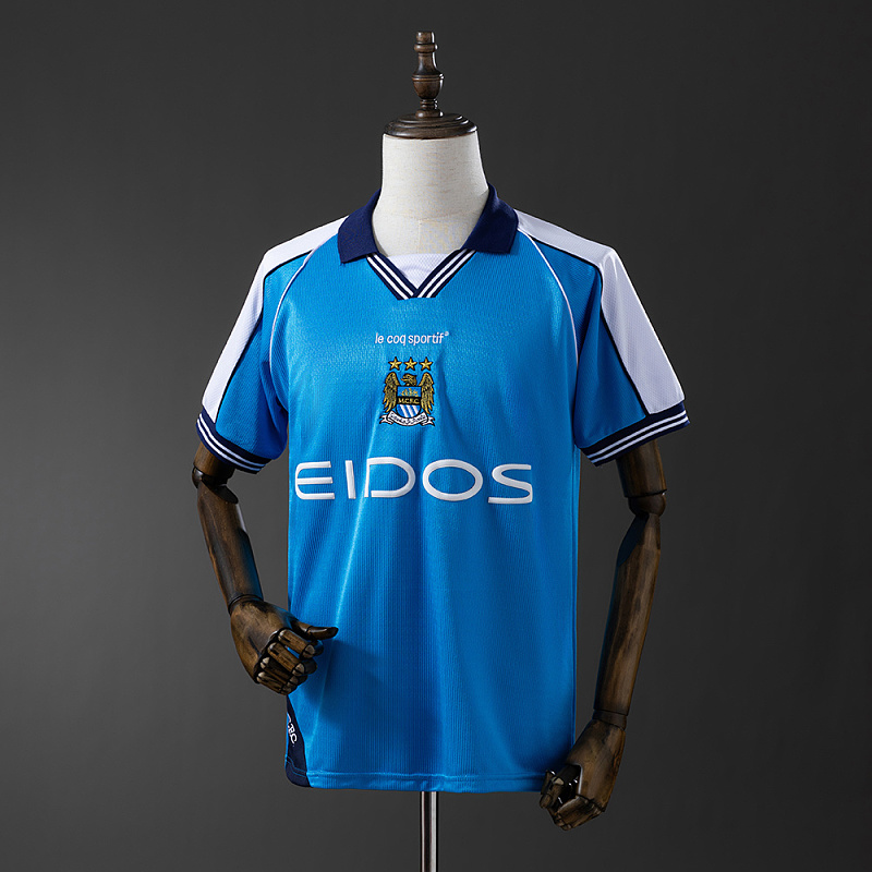 wanban-Retro Manchester City 99/01 Home · 2