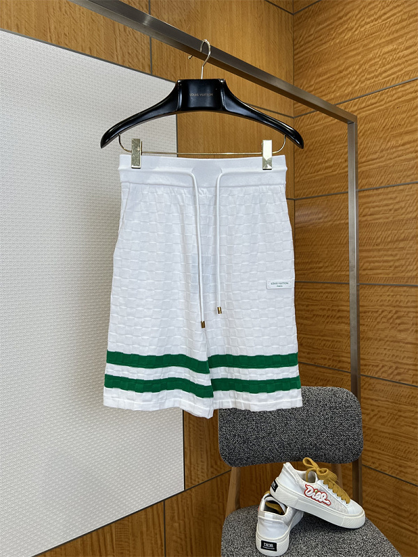 Checkerboard Jacquard Casual Shorts · 4