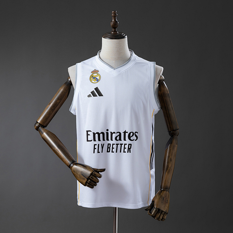 wanban-Real Madrid 25/26 Home Basketball Jersey · 2