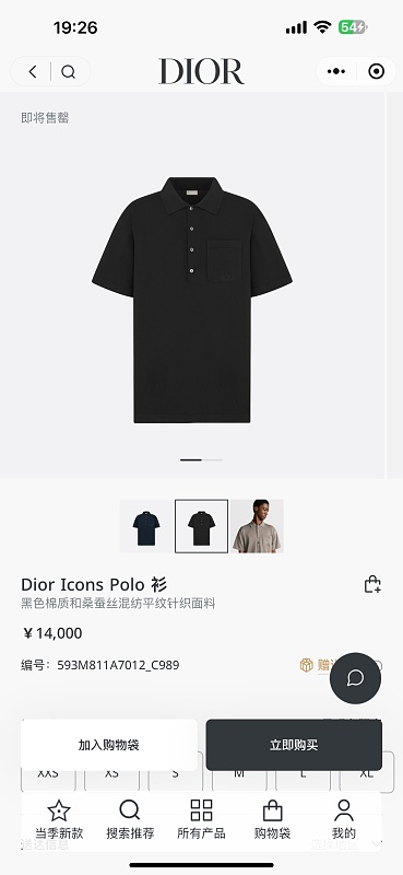 Zhongshan Dior Icon Polo 4