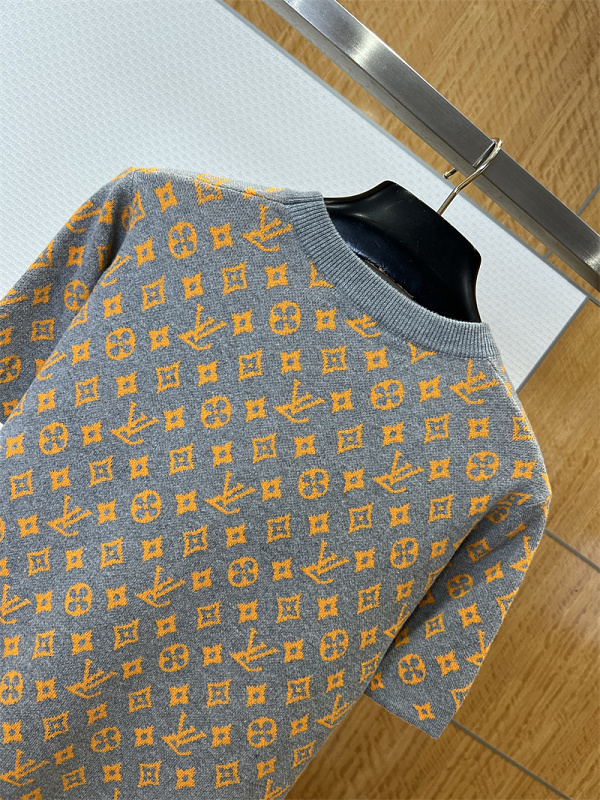 Monogram Jacquard Knit T-Shirt · 5