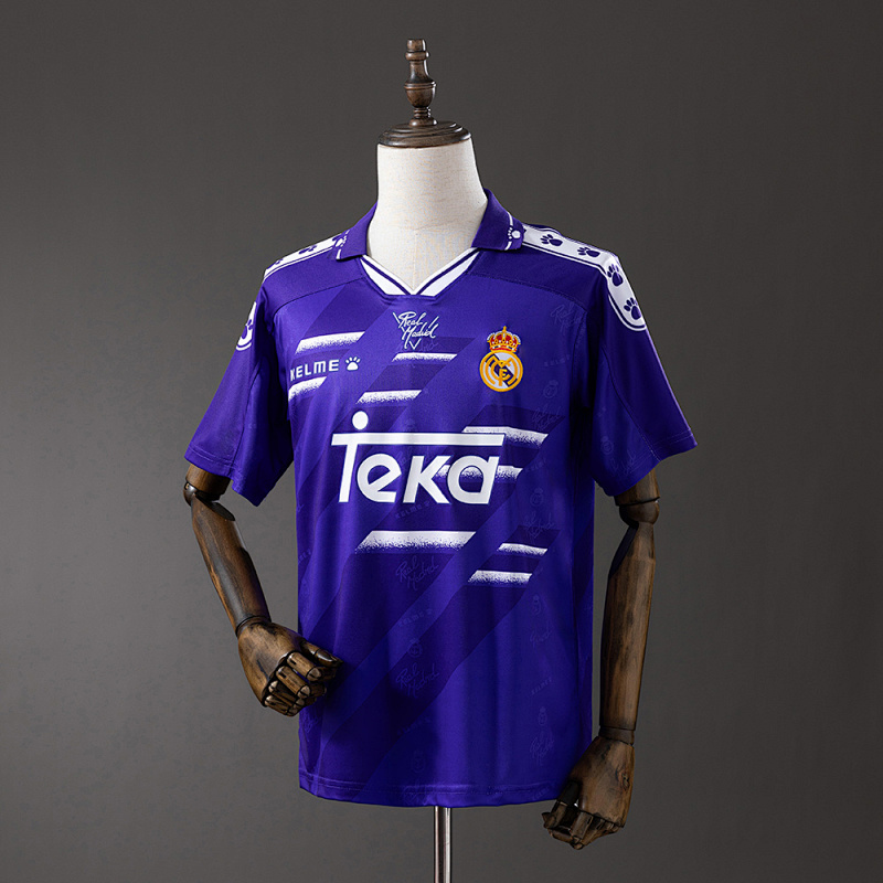 wanban-Real Madrid 1994/96 Away Retro Jersey · 3
