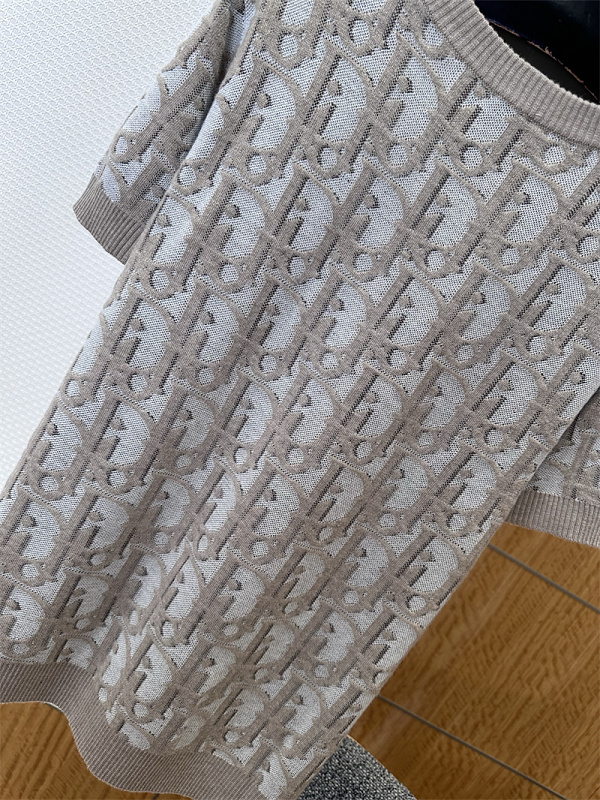Jacquard Short Sleeve Knit 4