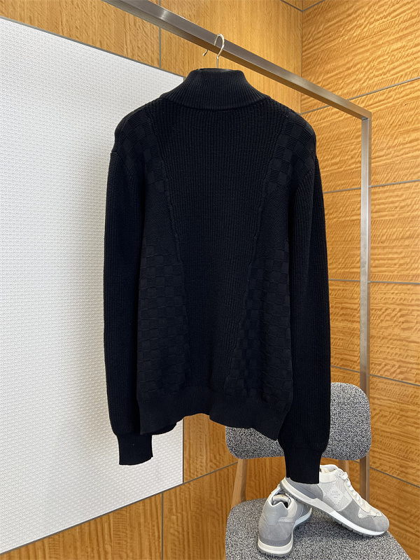 Cable Knit Half Zip Sweater 9