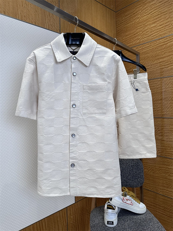 Short Sleeve Shirt & Shorts Set 8