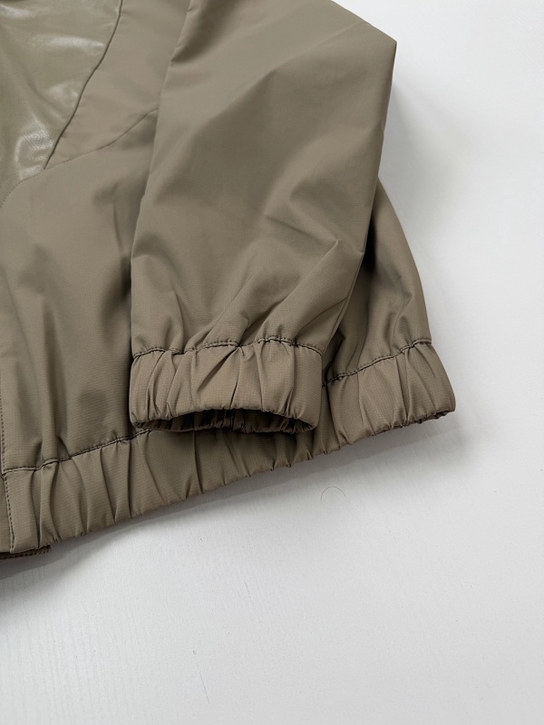 Patchwork Stand Collar Jacket · 5