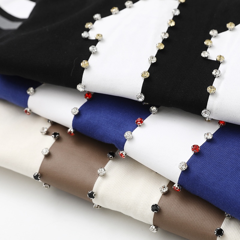 Ayun- Studded S/s Football Top T · 3