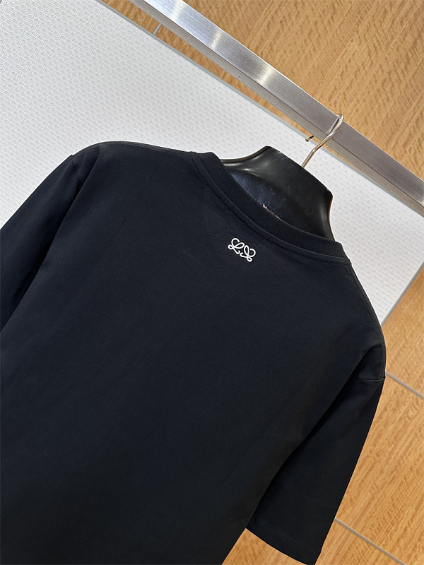 Fun Letter Cartoon Embroidery Short Sleeve Tee · 5