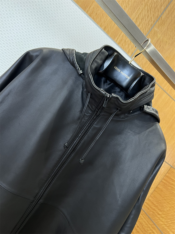 Hidden Hood Leather Jacket 7