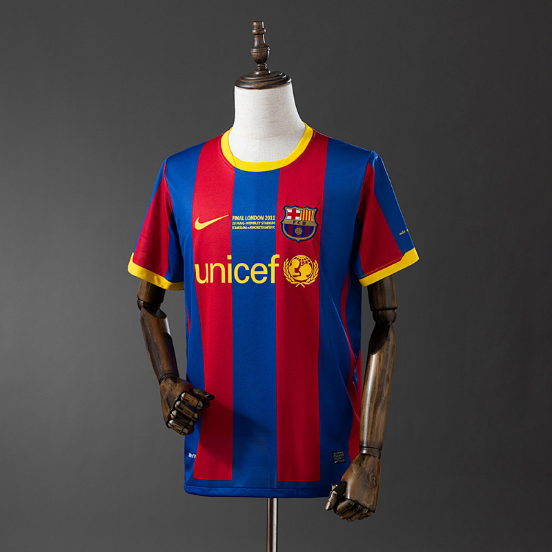 wanban-Barcelona 2010/11 Home Retro Jersey · 3