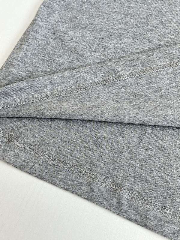 Cross Flocked Print Long Sleeve · 4