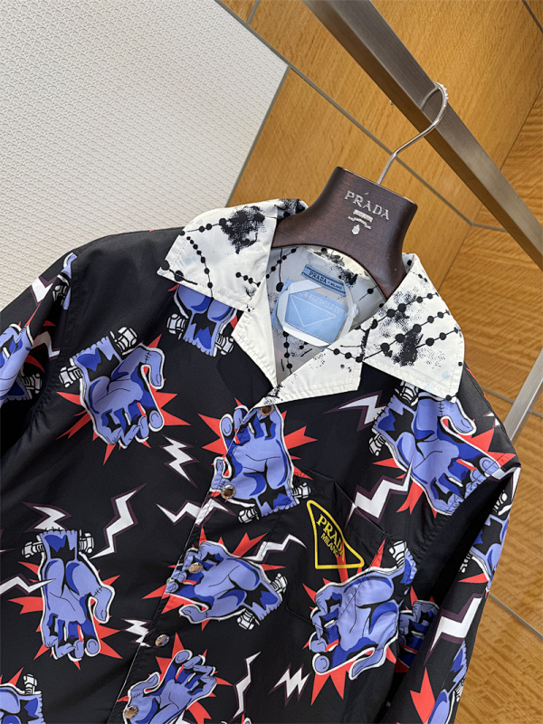 Double-Sided Print Short Sleeve Shirt · 6