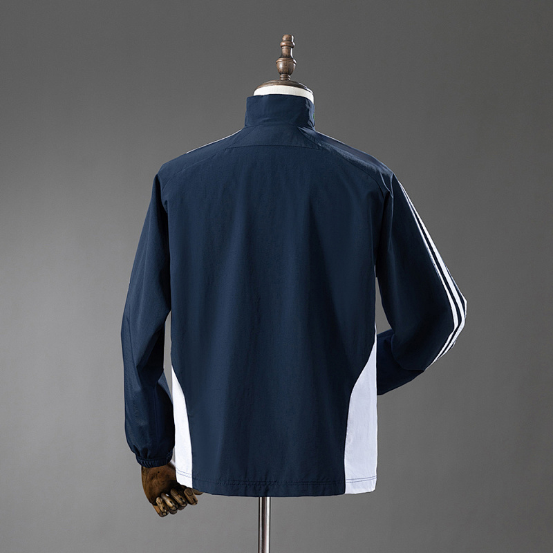 wanban-Real Madrid Windbreaker - Navy Blue & White