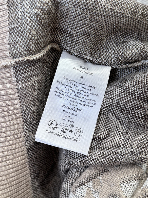Jacquard Short Sleeve Knit 2
