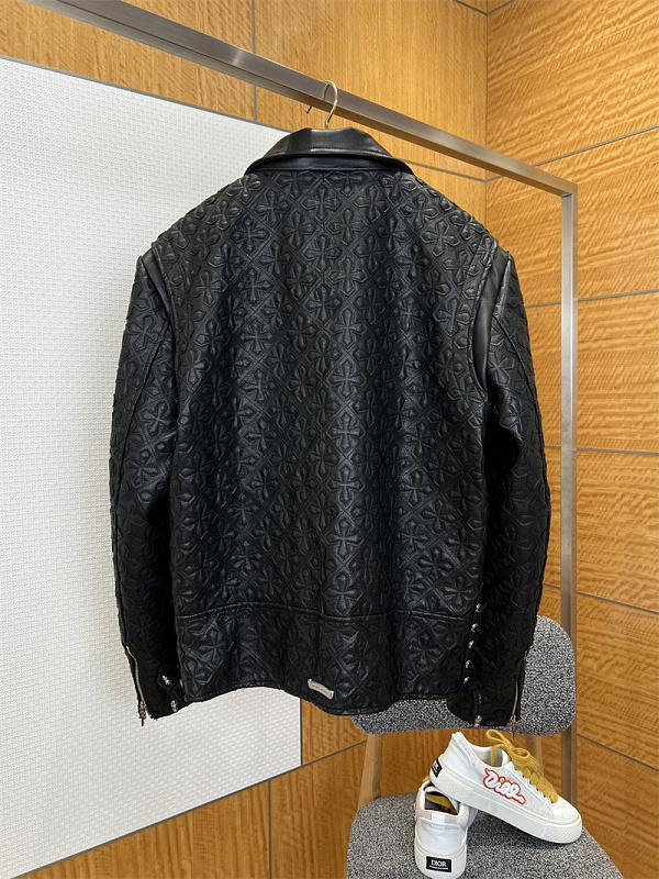 Motorcycle Luxury Leather Jacket 9