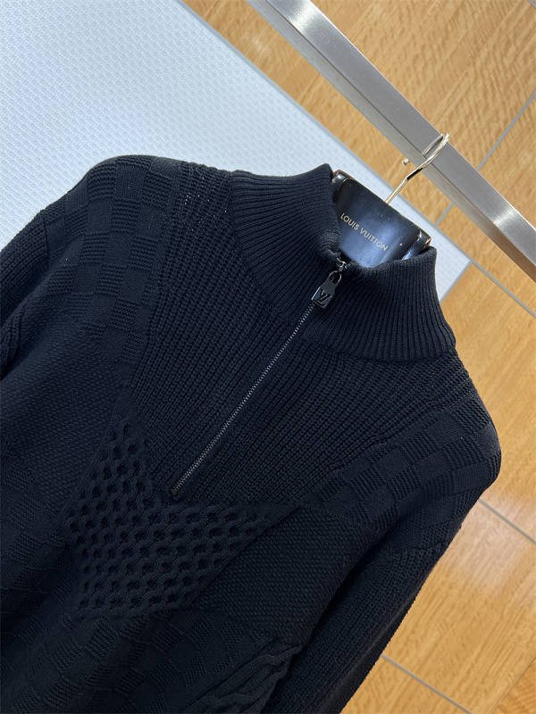 Cable Knit Half Zip Sweater 8