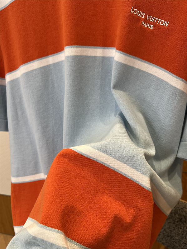 Striped Short Sleeve T-Shirt · 6
