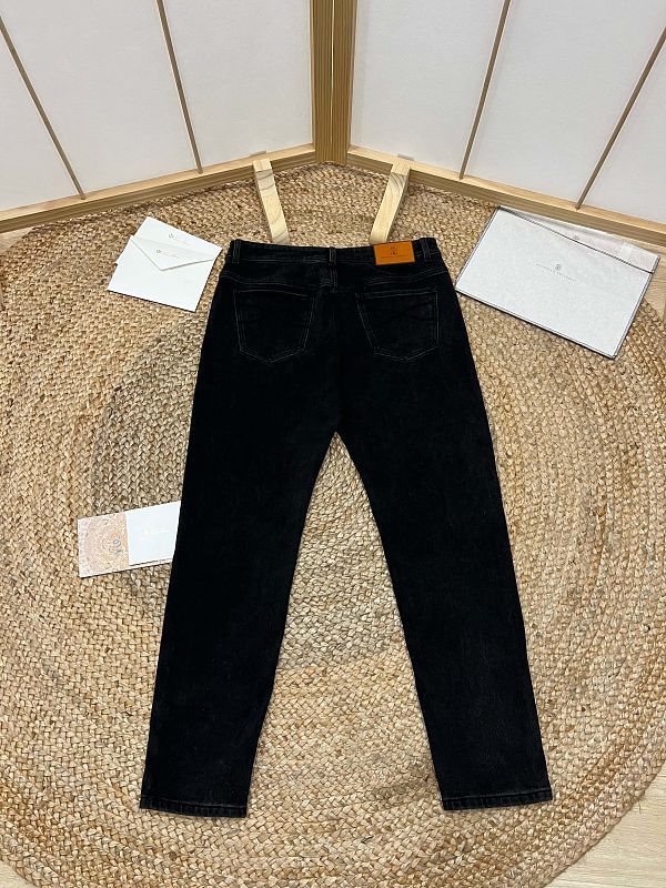 Slim-Fit Denim Pants · 5