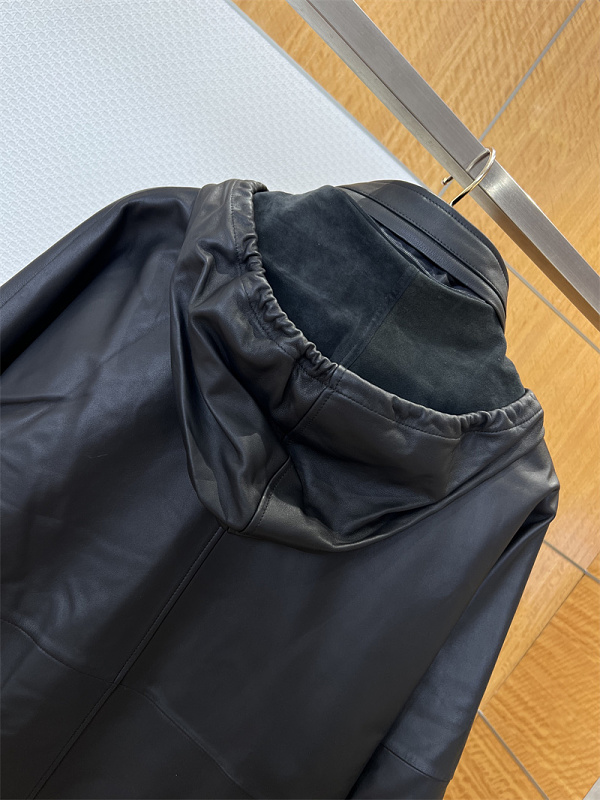 Hidden Hood Leather Jacket 4