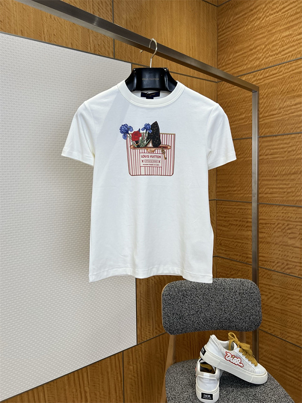 Floral Print Crew Neck Tee 10
