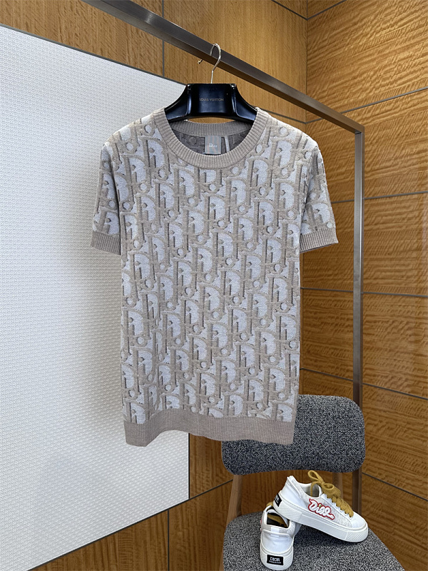 Jacquard Short Sleeve Knit 10