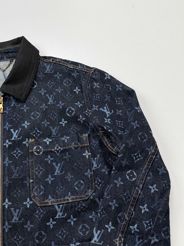 Monogram Denim Jacket 8