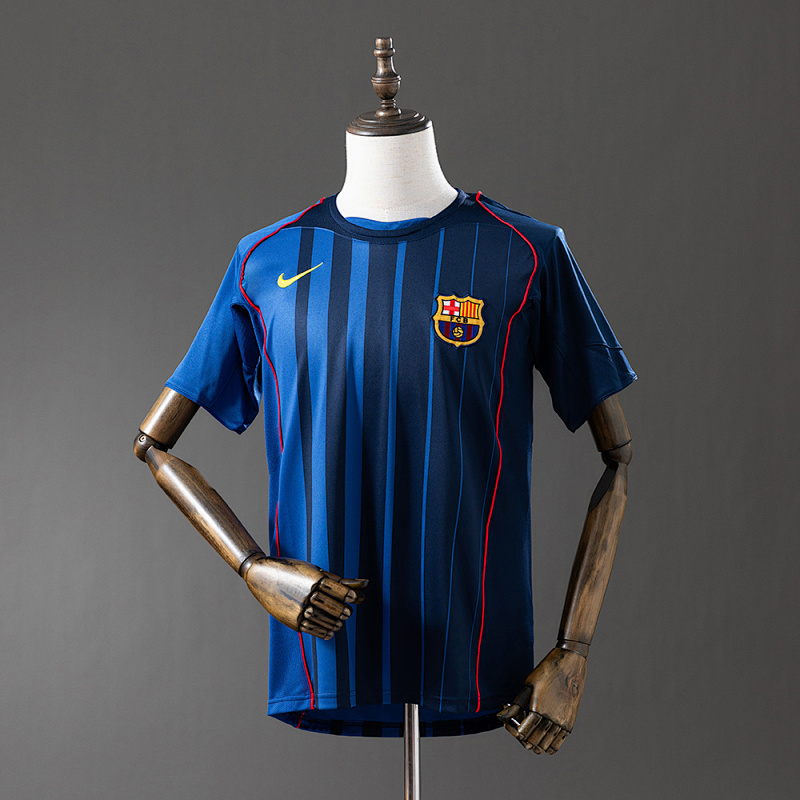wanban-Barcelona 04/05 Away Retro Jersey · 2