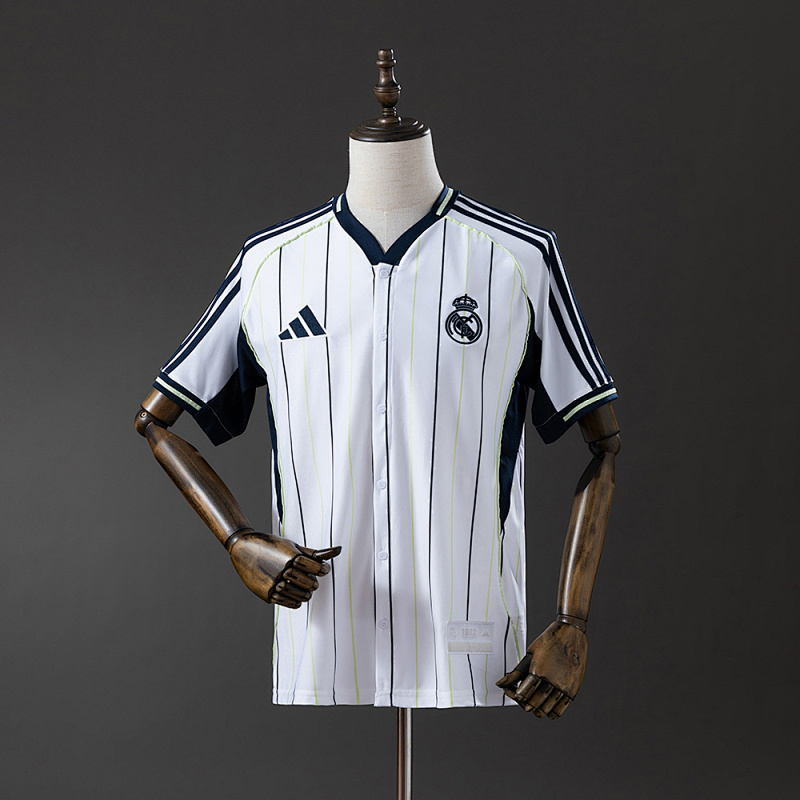 wanban-Real Madrid 25/26 Baseball - White Jersey · 3