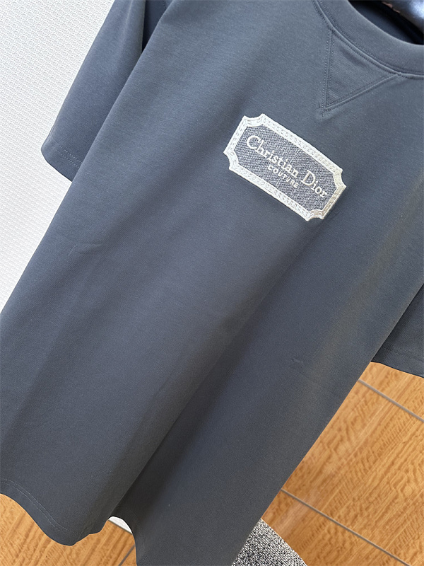 Embroidery Logo Short Sleeve T-Shirt 7