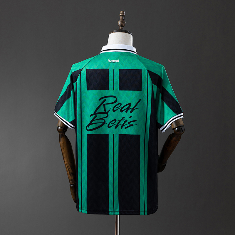 wanban-Real Betis Balompié. Camiseta Oversize NegraVerde Jersey · 2