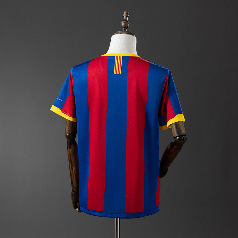 wanban-Barcelona 2010/11 Home Retro Jersey · 2