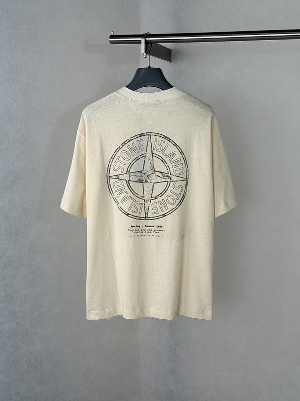 Burst Compass Print Short Sleeve T-Shirt 10