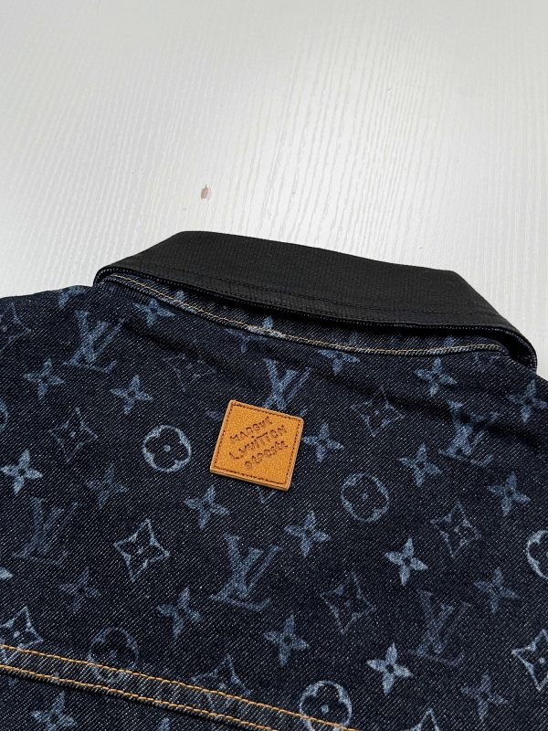 Monogram Denim Jacket 6