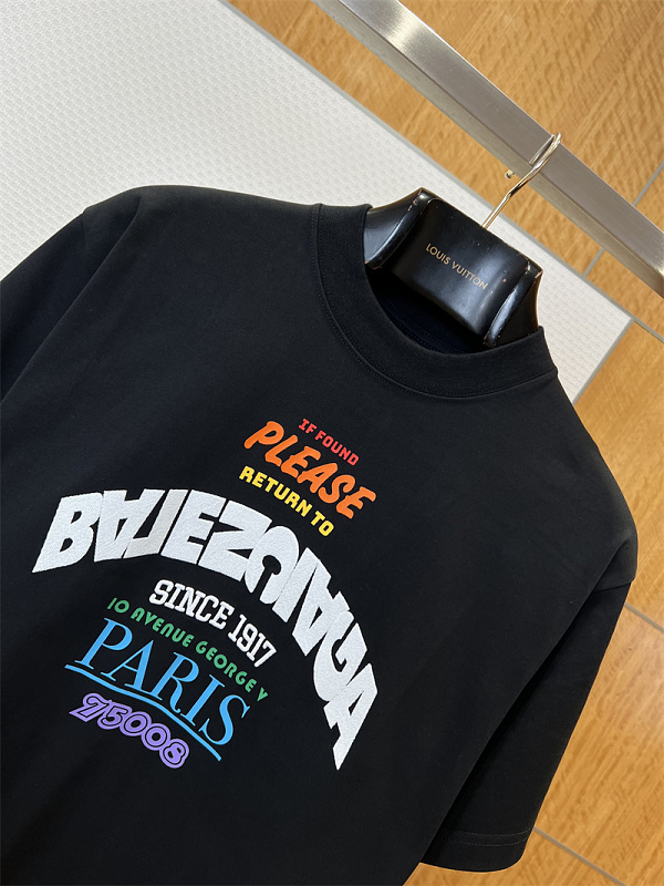 Embroidery Print Short Sleeve T-Shirt 5
