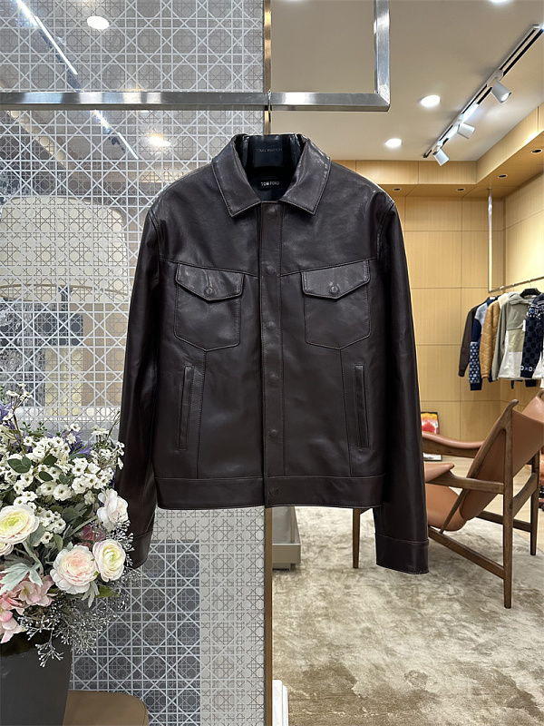 AF-1619-工装风翻领皮衣 6