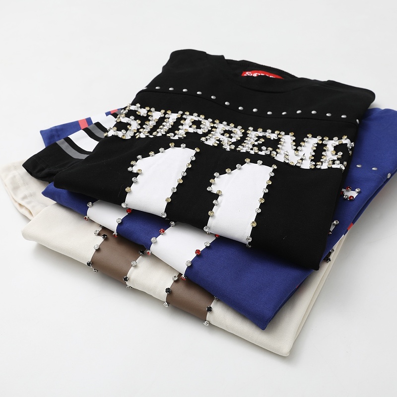 Ayun- Studded S/s Football Top T · 4
