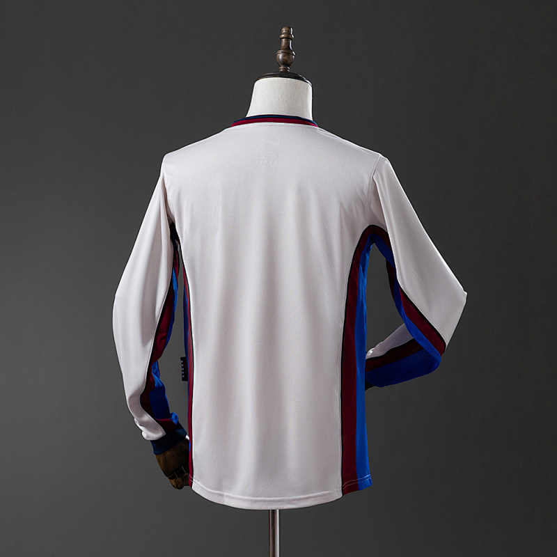 wanban-Barcelona 98/99 Away Long Sleeve Retro Jersey