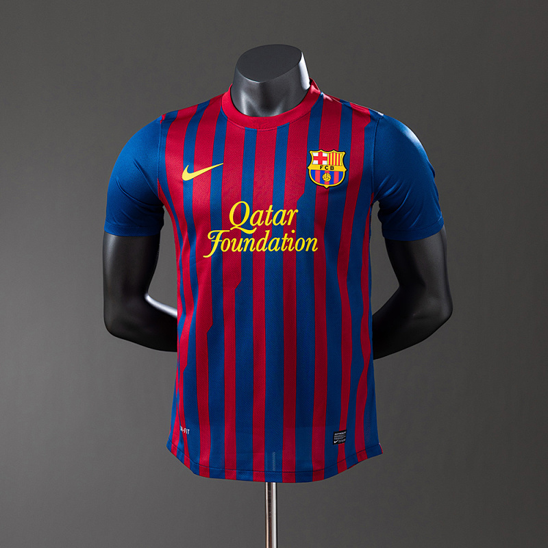 wanban-Barcelona 11/12 Home Player Version Retro Jersey · 3
